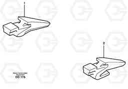 34859 Adapter kit ATTACHMENTS ATTACHMENTS WHEEL LOADERS GEN. - C, Volvo Construction Equipment