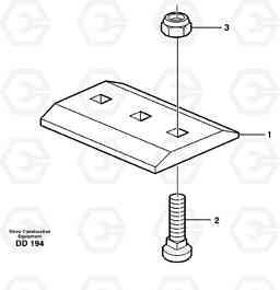 39394 Segment ATTACHMENTS ATTACHMENTS BUCKETS, Volvo Construction Equipment