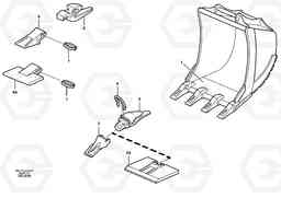 21556 Excavator bucket ATTACHMENTS ATTACHMENTS WHEEL LOADERS GEN. - C, Volvo Construction Equipment