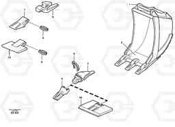 33470 Cable bucket ATTACHMENTS ATTACHMENTS BUCKETS, Volvo Construction Equipment