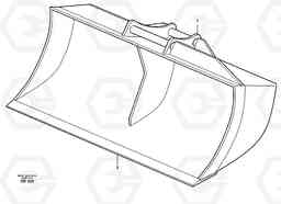 34172 Planing bucket ATTACHMENTS ATTACHMENTS BUCKETS, Volvo Construction Equipment