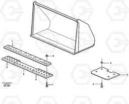 80338 Light materials bucket ATTACHMENTS ATTACHMENTS BUCKETS, Volvo Construction Equipment