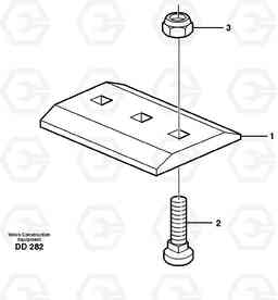 34350 Bolt on edge ATTACHMENTS ATTACHMENTS BUCKETS, Volvo Construction Equipment