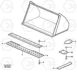 32556 Light materials bucket ATTACHMENTS ATTACHMENTS WHEEL LOADERS GEN. D - E, Volvo Construction Equipment