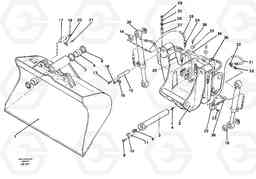 34183 Articulated slope bucket ATTACHMENTS ATTACHMENTS BUCKETS, Volvo Construction Equipment