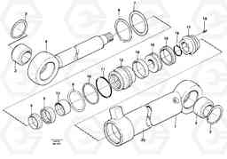 39771 Hydraulic cylinder ATTACHMENTS ATTACHMENTS BUCKETS, Volvo Construction Equipment