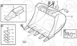 34077 Buckets for Quickfit, S3 Combi Parts ATTACHMENTS ATTACHMENTS BUCKETS, Volvo Construction Equipment