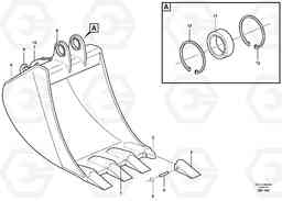 106813 Buckets, direct fitting ATTACHMENTS ATTACHMENTS BUCKETS, Volvo Construction Equipment