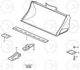 16910 Bucket, straight with teeth ATTACHMENTS ATTACHMENTS WHEEL LOADERS GEN. - C, Volvo Construction Equipment