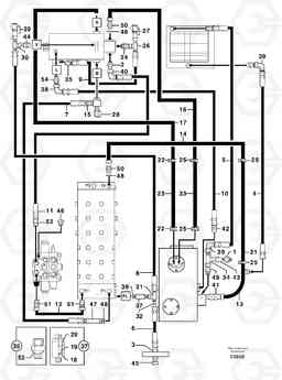 84666 Attachments supply and return circuit EC70VV TYPE 233, Volvo Construction Equipment