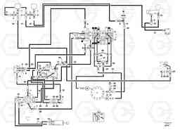 104621 Hydraulic circuit ( platform ) EW50 TYPE 256, Volvo Construction Equipment