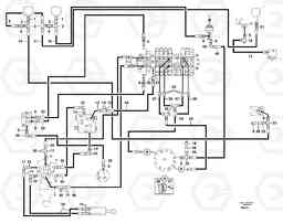 102195 Hydraulic circuit ( platform ) EW50VV TYPE 256, Volvo Construction Equipment