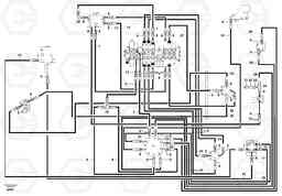 102679 Hydr. circuit. ( platform ) ( continued ) EW50 TYPE 256, Volvo Construction Equipment