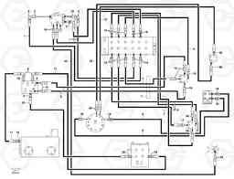 102683 Hydr. circuit. ( platform ) ( continued ) EW70 TYPE 262, Volvo Construction Equipment