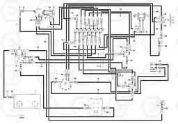 102293 Hydr. circuit. ( platform ) ( continued ) EW70VV TYPE 262, Volvo Construction Equipment