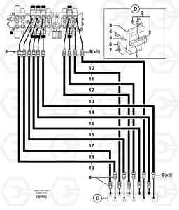 7335 Hydr. circuit ( attachment ) EC50VV TYPE 247, Volvo Construction Equipment