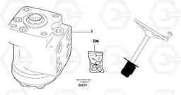 31869 Steering device EW50VV TYPE 256, Volvo Construction Equipment