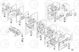 13592 Control valve : 8 spools EW50 TYPE 256, Volvo Construction Equipment