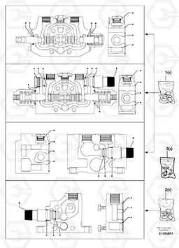 7339 Control valve : seal (kit) for complete element EC50VV TYPE 247, Volvo Construction Equipment