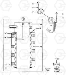 7130 Swivel joint EC50VV TYPE 247, Volvo Construction Equipment