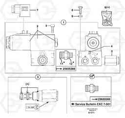 18869 Electrovalve : oscillation lock EW50VV TYPE 256, Volvo Construction Equipment