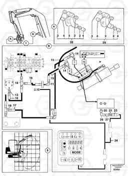 13874 Handling operations kit / with Puma / Ce EW50 TYPE 256, Volvo Construction Equipment