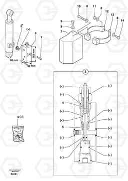 6899 Safety valve ( boom cylinder ) EW50 TYPE 256, Volvo Construction Equipment