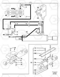 13881 Supplement concerning handling operations / option EW50 TYPE 256, Volvo Construction Equipment