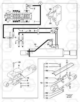 36034 Supplement concerning handling operations / option EW50VV TYPE 256, Volvo Construction Equipment