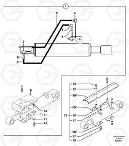 13880 Supplement concerning handling operations / option EW50 TYPE 256, Volvo Construction Equipment