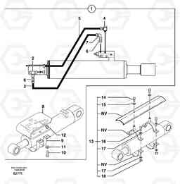 36032 Supplement concerning handling operations / option EW50VV TYPE 256, Volvo Construction Equipment