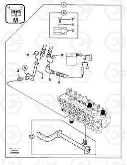 21123 Pedal kit : rock breaker EC14 TYPE 246, 271, Volvo Construction Equipment