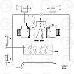 2819 Electrovalve : accessories EC70VV TYPE 233, Volvo Construction Equipment