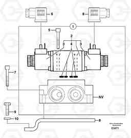 26194 Electrovalve : accessories EW50VV TYPE 256, Volvo Construction Equipment