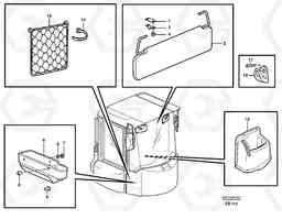 3717 Interior components L50E BRAZIL, S/N 71001 -, Volvo Construction Equipment