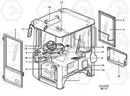 22838 Drivers cab L50D, Volvo Construction Equipment