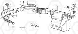 14446 Air ducts L50E BRAZIL, S/N 71001 -, Volvo Construction Equipment