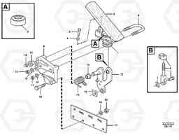 91332 Accelerator pedal L50D, Volvo Construction Equipment