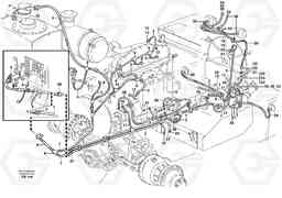 64312 Cable harnesses, rear L50D, Volvo Construction Equipment