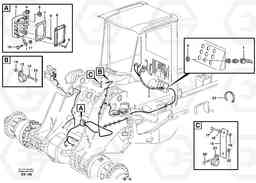 83177 Front cable harness with assembly parts L50D, Volvo Construction Equipment