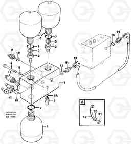 10251 Valve Accumulators L50D, Volvo Construction Equipment