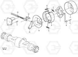 40458 Parking brake L50D, Volvo Construction Equipment