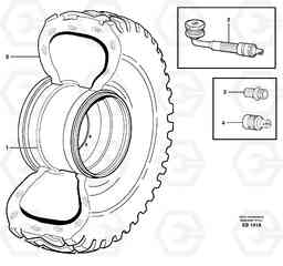 24803 Wheel L50D, Volvo Construction Equipment