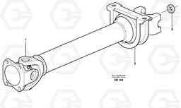 23238 Propeller shaft L50D, Volvo Construction Equipment