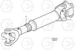 23239 Propeller shaft L50D, Volvo Construction Equipment