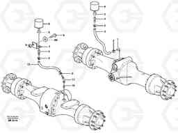 84857 Ventilation, Planet shafts L50D, Volvo Construction Equipment