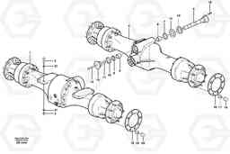 62359 Planetary axle, mounting L50D, Volvo Construction Equipment