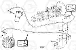 32879 Load sensing line L50D, Volvo Construction Equipment