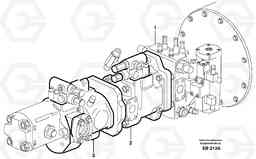 23180 Hydraulic pump L50D, Volvo Construction Equipment