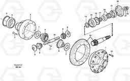 38211 Differential carrier L50D, Volvo Construction Equipment